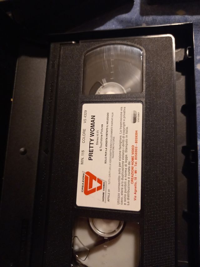 Vhs "Pretty Woman" originale anni 90