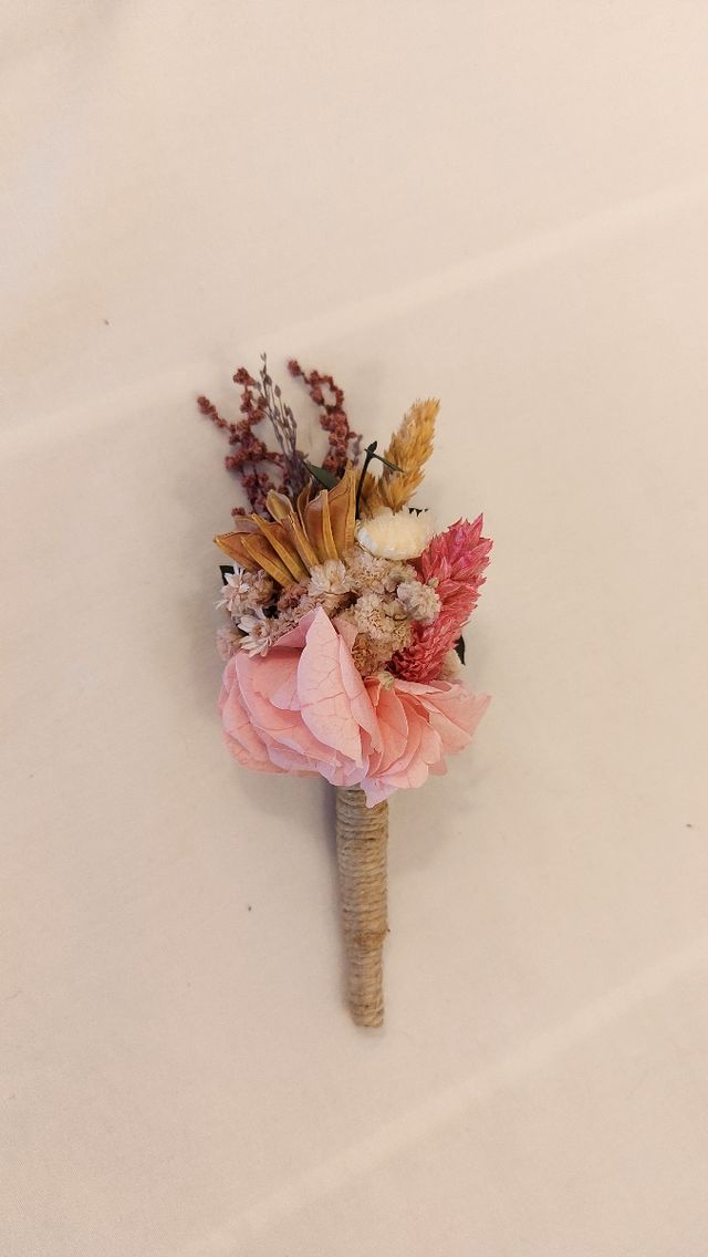 Ramo flor seca y preservada