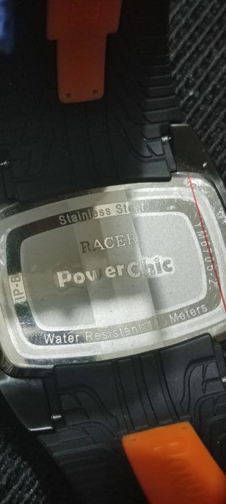 Reloj Racer caballero correa caucho