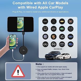 Adaptador anillo espejo iPhone CarPlay SIN ESTRENA