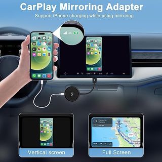 Adaptador anillo espejo iPhone CarPlay SIN ESTRENA