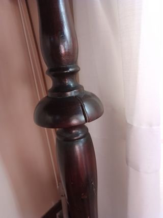 MESA EXPOSITOR ANTIGUA MADERA