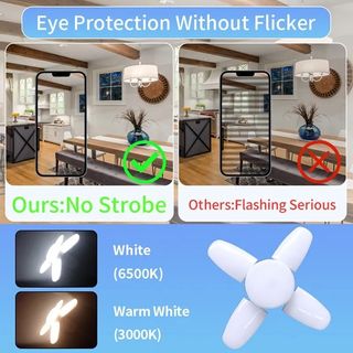 bombilla forma ventilador 