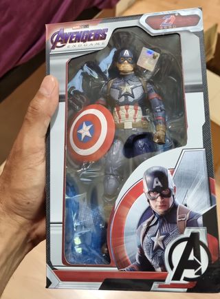 CAPITAN AMERICA - MARVEL Vengadores-17.5cm-NUEVO