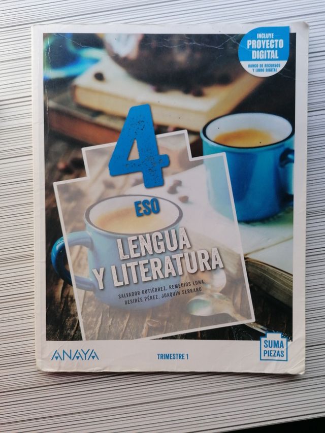 libro lengua y literatura 4 ESO