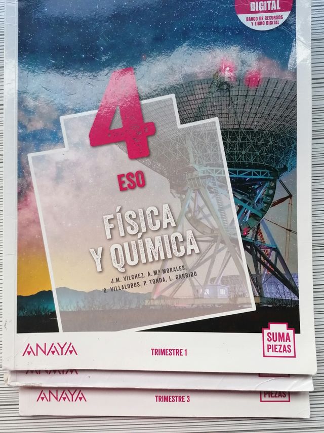 libro física y química 4 ESO