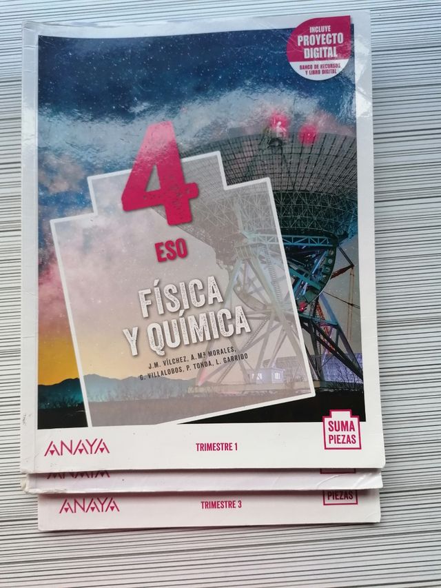 libro física y química 4 ESO