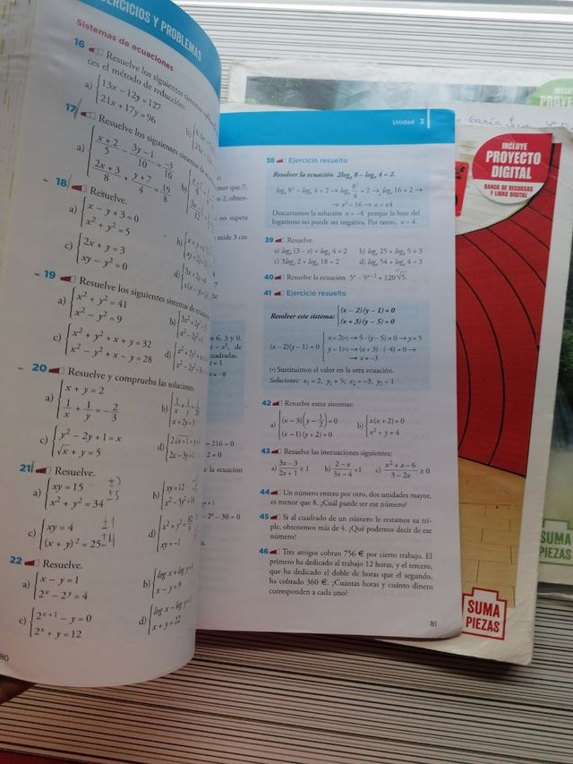 libro matemáticas académicas 4 eso
