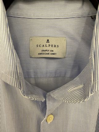 Camisa chico Scalpers talla 39