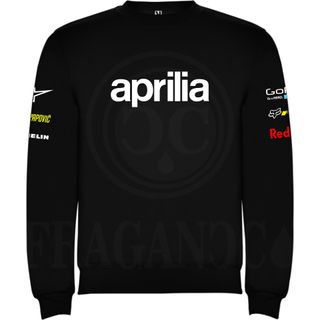 SUDADERA MOTO TIPO APRILIA PERSONALIZADA 645965535