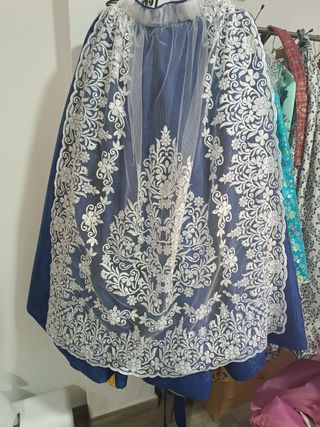 traje fallera damasco