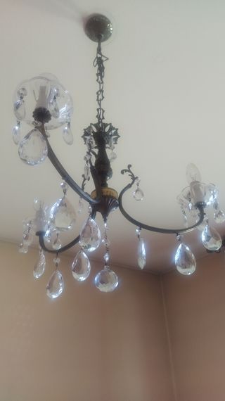 lampadario vintage a goccia 