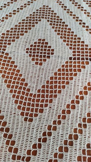 centrotavola lavorato a mano