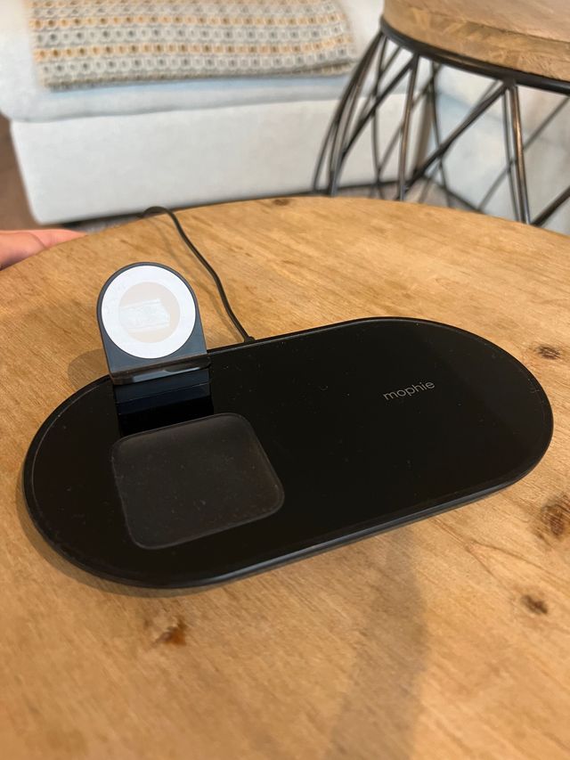 Estación carga inalámbrica 3 en 1