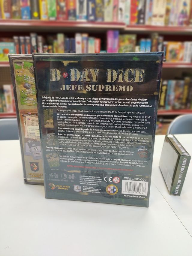 D-Day Dice pack + expansiones.