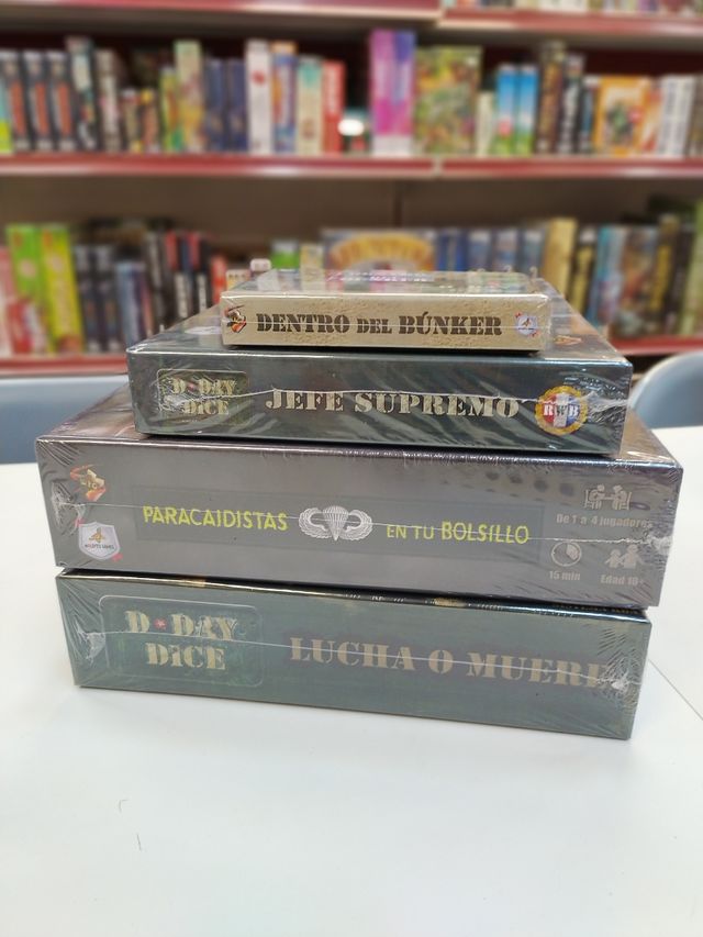 D-Day Dice pack + expansiones.
