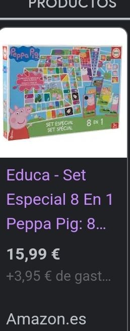 Lote  dos juegos mesa Pepa pig
