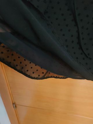 Blusa negra Zara