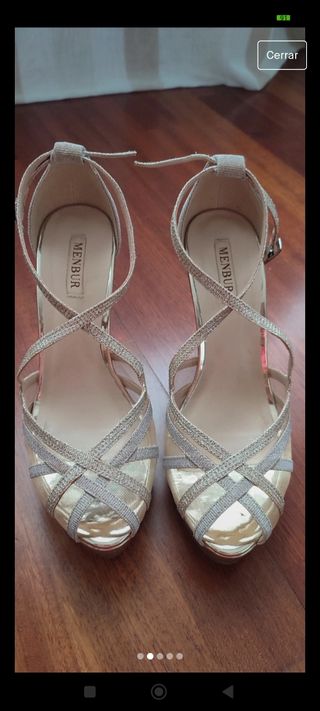 Sandalias de tacón MENBUR