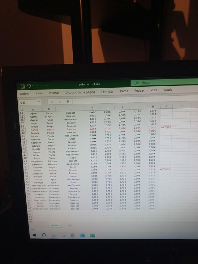 Cartas Pokemon 1eras ediciones ORIGINALES