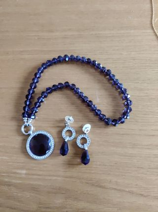 Conjunto de collar y pendientes Viceroy
