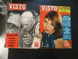 riviste visto anno 1958