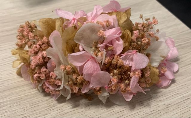Tocado Hortensia preservada