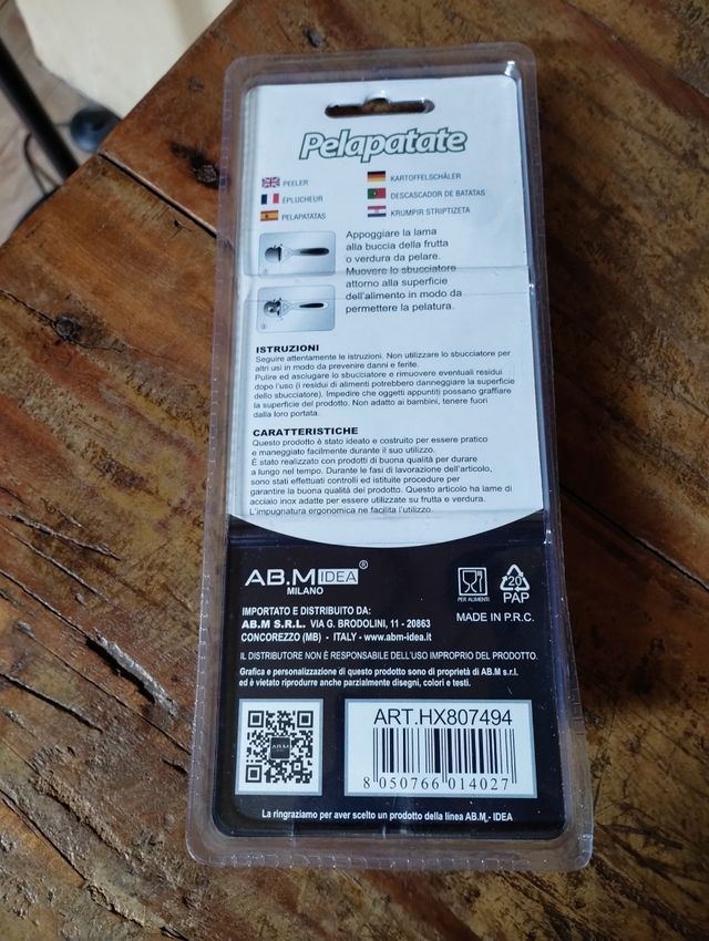 SBUCCIATORE FRUTTA VERDURA CUCINA IN METALLO.