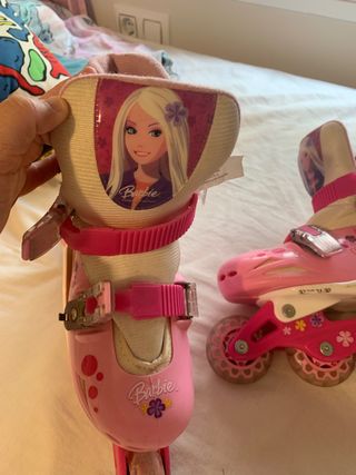 Patines BARBIE en linea niña 30-33
