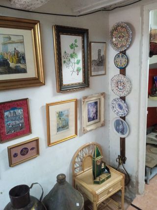 cuadros antiguos y decoración