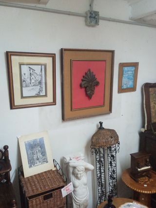 cuadros antiguos y decoración