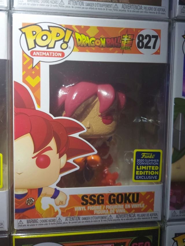 funko pop ssg goku 827