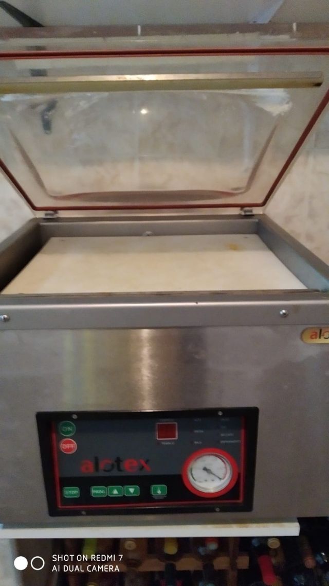 Envasadora al vacío.