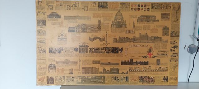 Cuadro con arquitectura de Londres