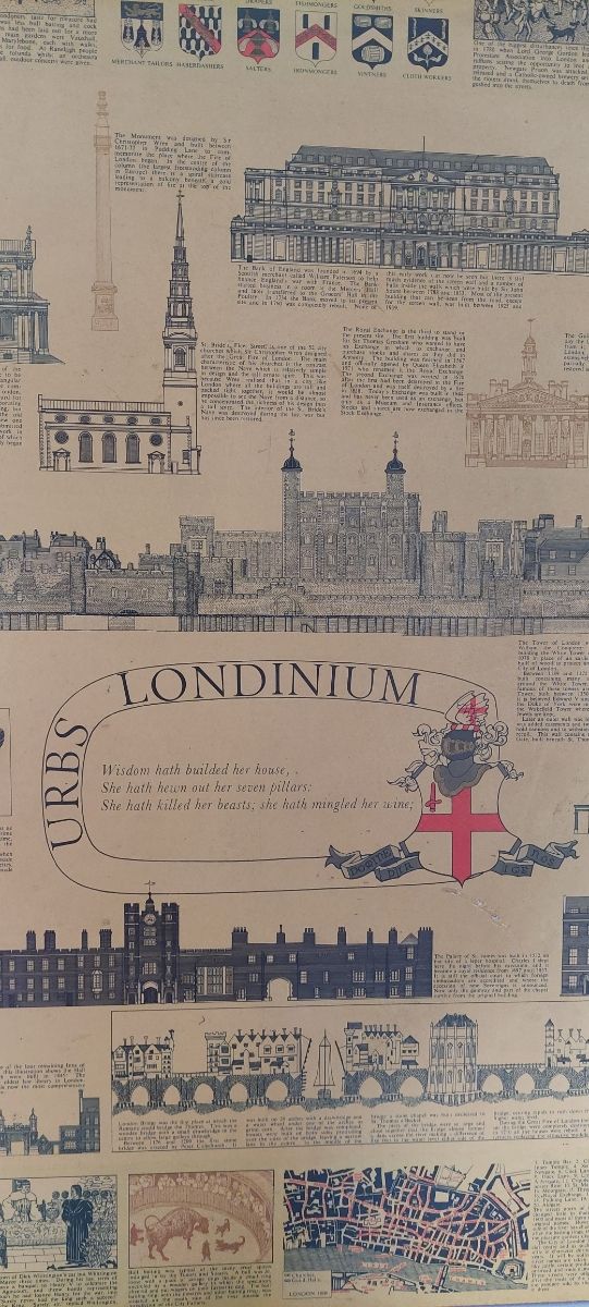 Cuadro con arquitectura de Londres