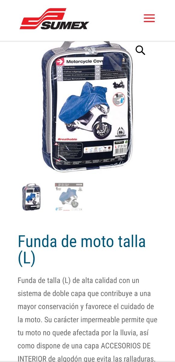 funda para moto
