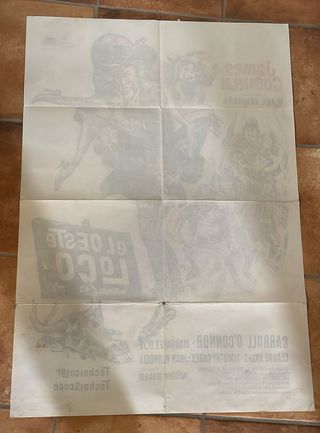 EL OESTE LOCO POSTER ORIGINAL