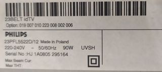 ❤️👍👍👍TV PHILIPS 23" FLAT TV HD READY