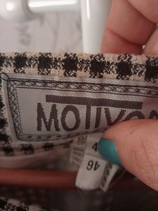 Minifalda de cuadros Vichy