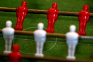 Mini Futbolin Antiguo