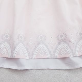 Conjunto blusón babero rosa bermuda blanca Gemelas