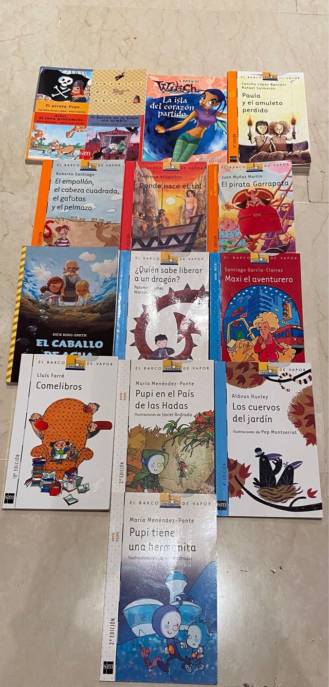 Libros para niños.