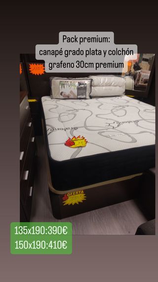 Packs canapes y colchones a excelentes precios