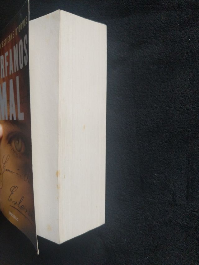 libro huérfanos del mal.