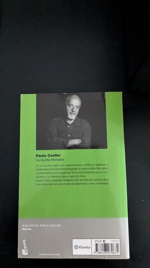 libro la quinta montaña. paulo coelho