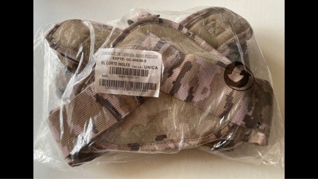 CORREAJE NUEVO. PIXELADO ÁRIDO.