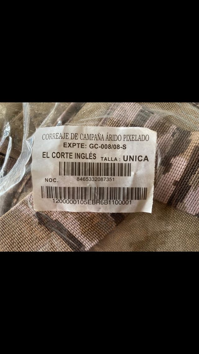 CORREAJE NUEVO. PIXELADO ÁRIDO.