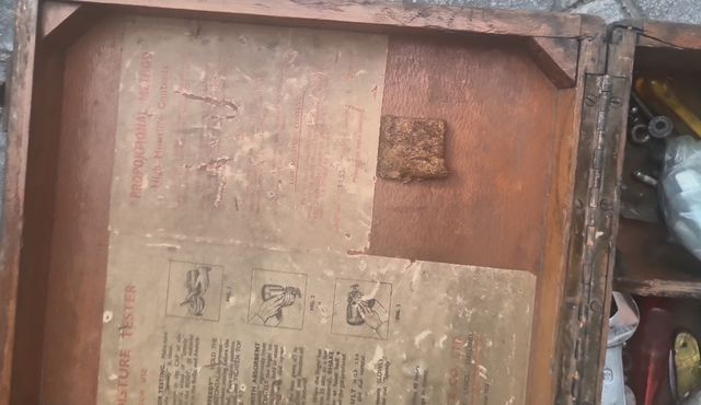 Maleta Antigua herramientas