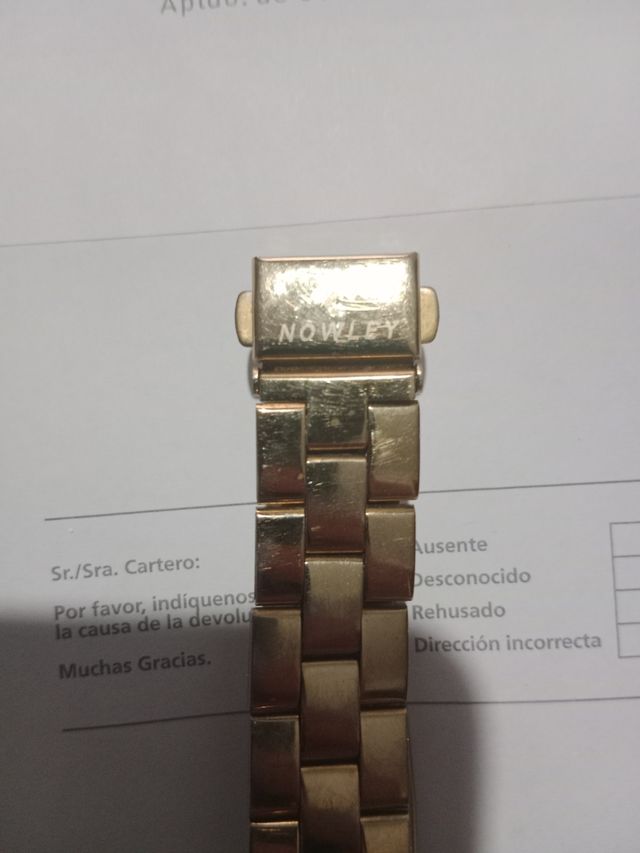 Registra nuovamente Nowley. Funzionando correttamente