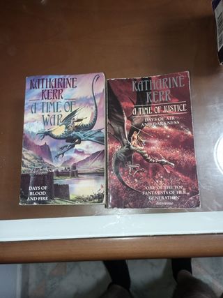 Katharine Kerr , lote libros  , c. completa , ingl